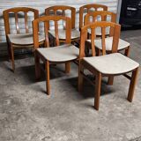 Vintage Bauman elm chairs
