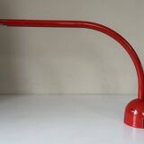 Lampe rouge Mario arnajoldi ed programmaluce design 1980