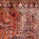 Handmade antique Persian Sarouk rug 4.1' x 6.5' (125cm x 198cm) 1920s - 1B789