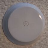 Porcelain plate vegetal pattern