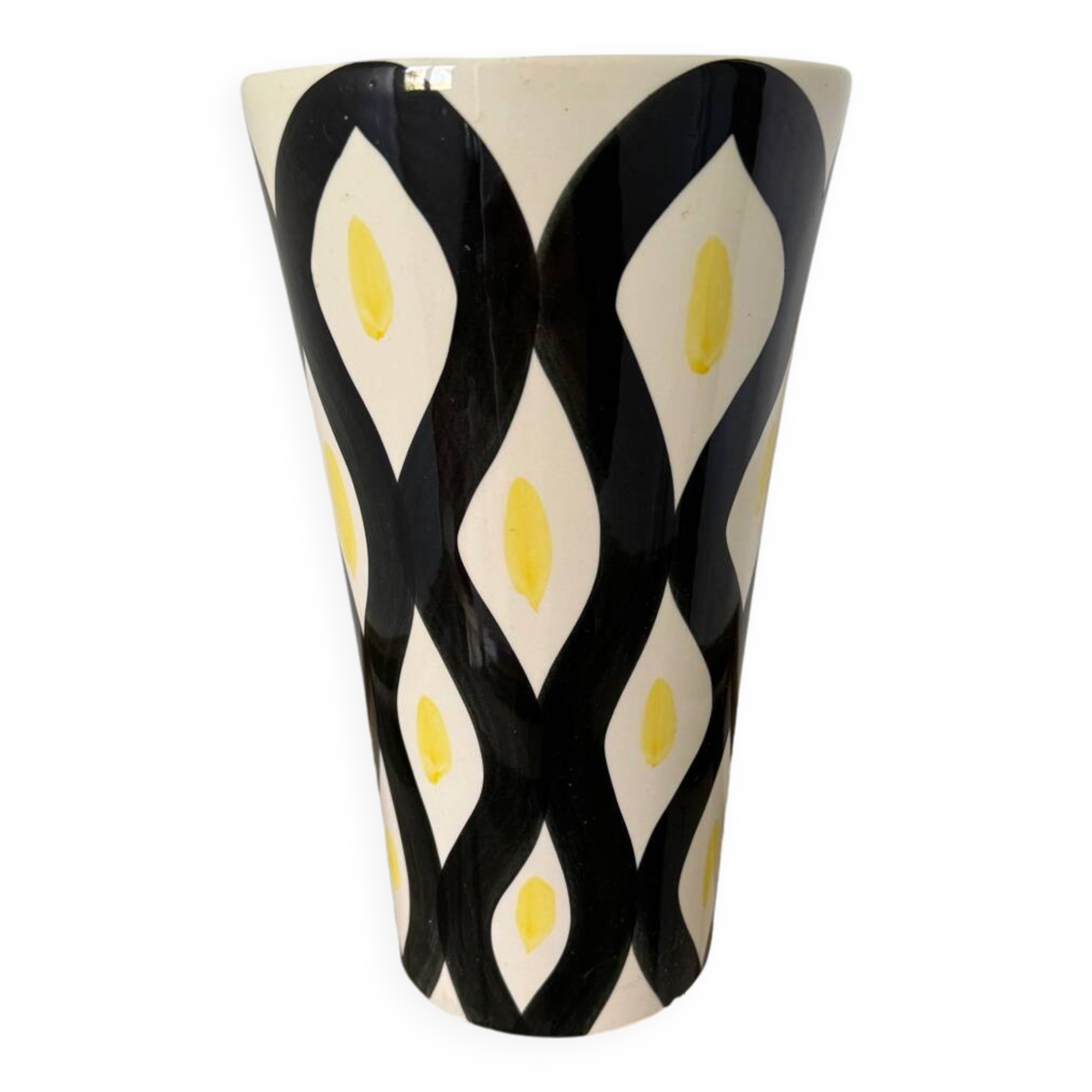 St Clément ceramic vase from the 50s