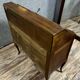Commode scriban style Louis XV en noyer massif vers 1920-1940