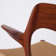 Niels Møller Armchair #55 Rosewood 1950s Danish Vintage