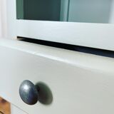 Pair of revamped bedside tables, 1950s