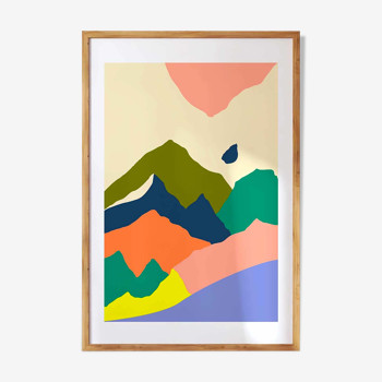 Le Glacier - Art print (A3)