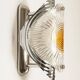 Rare Murano chrome sheet wall light 1960