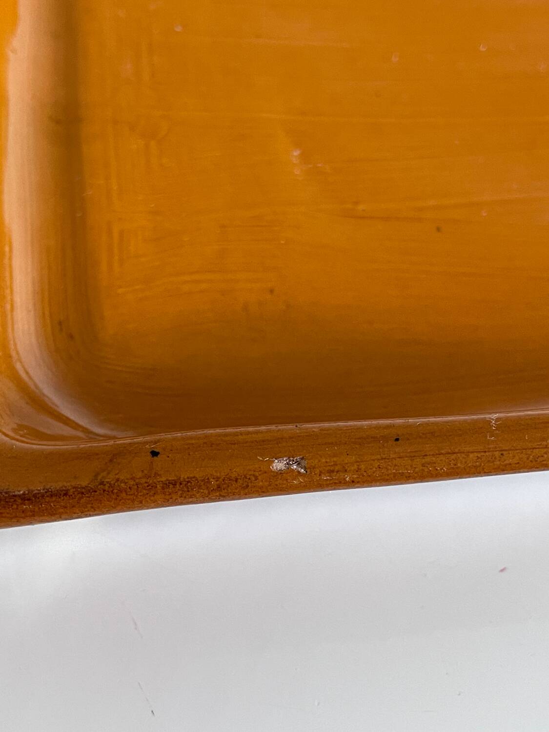 3 glazed ceramic dishes