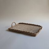 Wicker tray