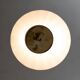 Mid-century Modern Murano Glass and Brass Ceiling Light, 1970s
