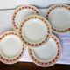 5 flat plates in iron earth of the Salins model Lucette 210834