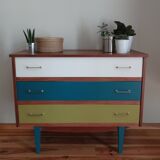 Commode vintage relookée