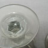Lot 2 verres anciens "tournée du patron" bar, bistrot estaminet