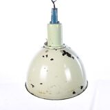 Enamel pendant lamp green
