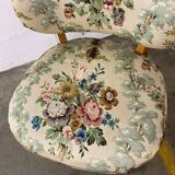 Vintage floral single seat / armchair / sofa