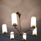 Chandelier vintage 60 opalines