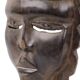 Oriental mask in hardwood 60s