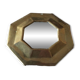 Brass mirror