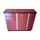 Buffet bas en formica rouge vintage kitsch