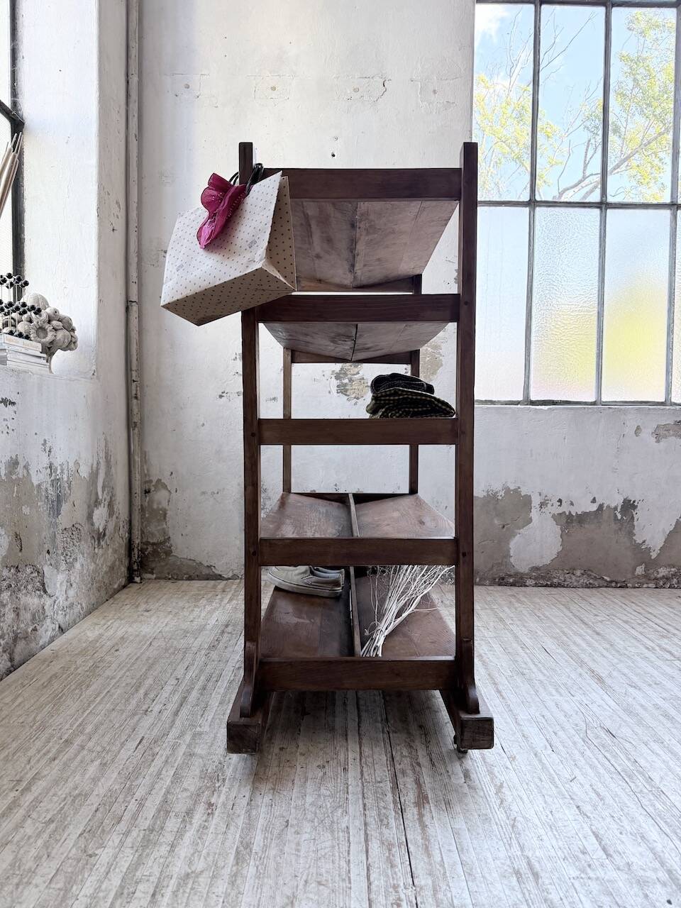 Old bakery shelf from the 1950s.