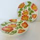 4 dessert plates Moulin des Loups Orchies model Ontario 210679
