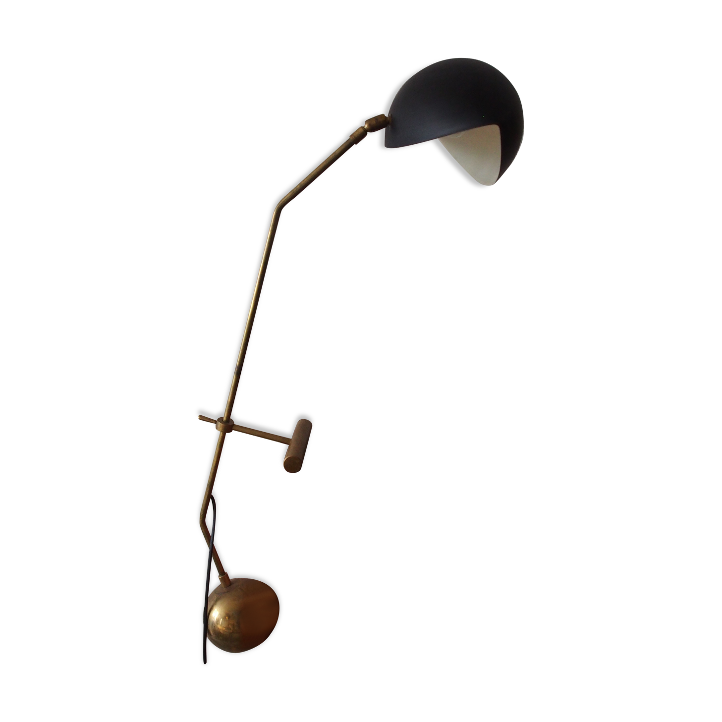 Lampe de bureau à contrepoids  dans le style Italiens des années  50