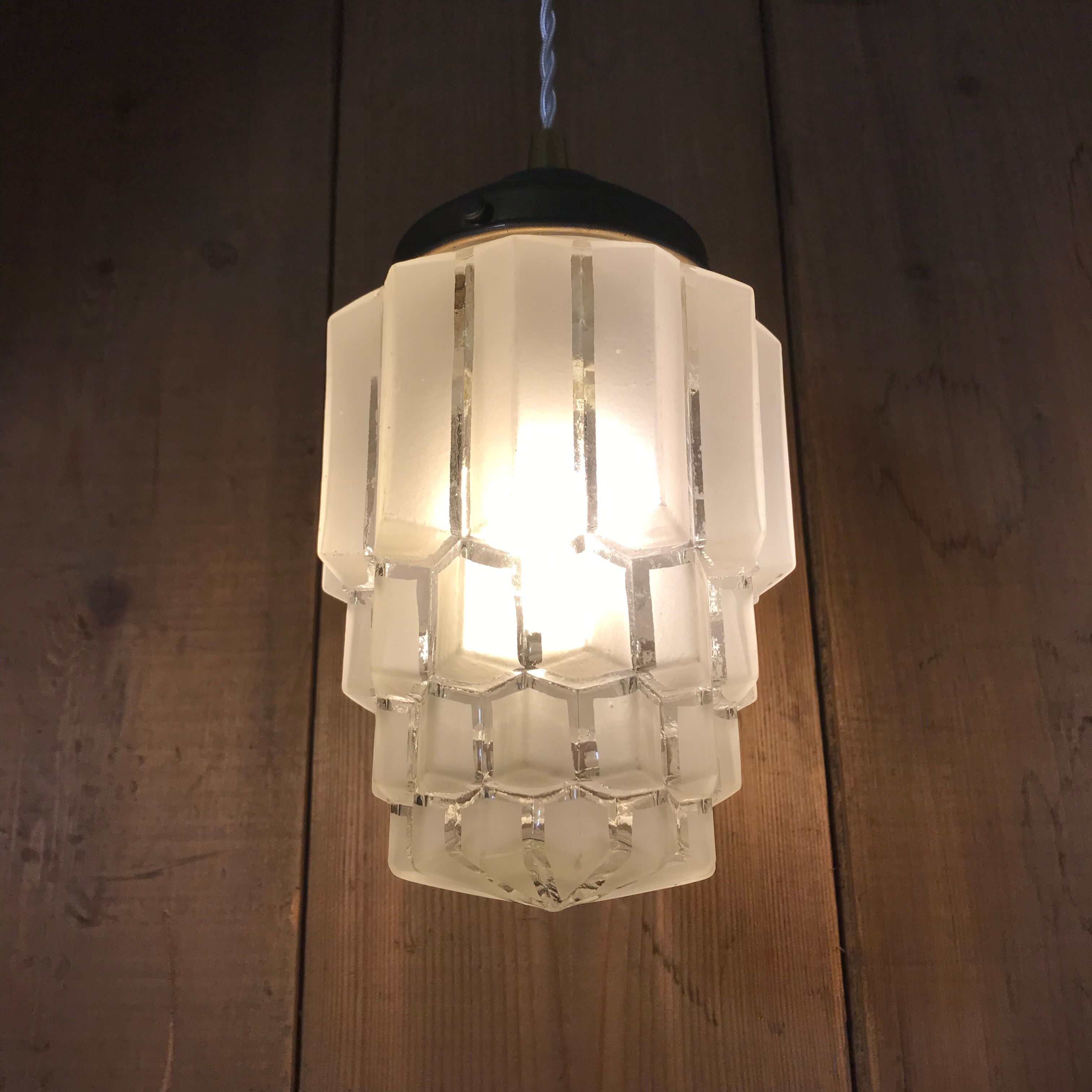Vintage pendant lamp 1930