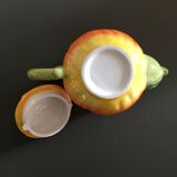 Tulip teapot in slip