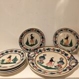 Quimper vintage plates