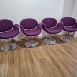 Set of 4 armchairs, Tulip, Pierre Paulin, Netherlands 1980s