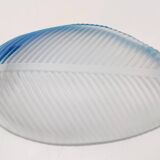 Postmodern Murano Glass Leaf Trinket Bowl / Vide-Poche by Alfredo Barbini, Italy
