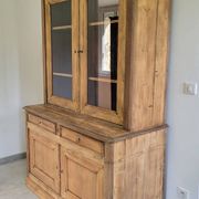 Sideboard curiosity cabinet antique solid wood