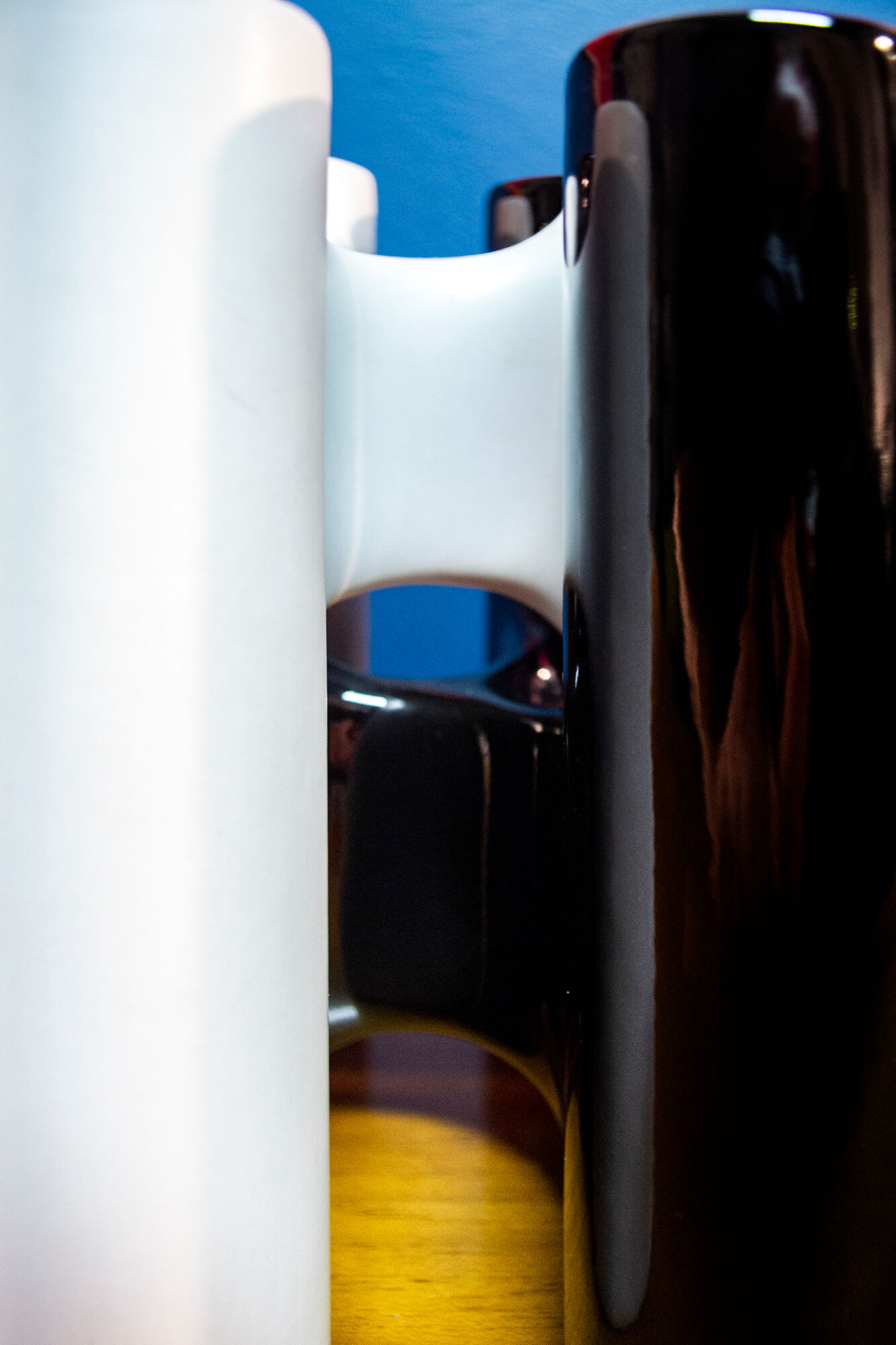 Ceramic Vase by Marisa Modern line in craftsmanship, Italy 70s