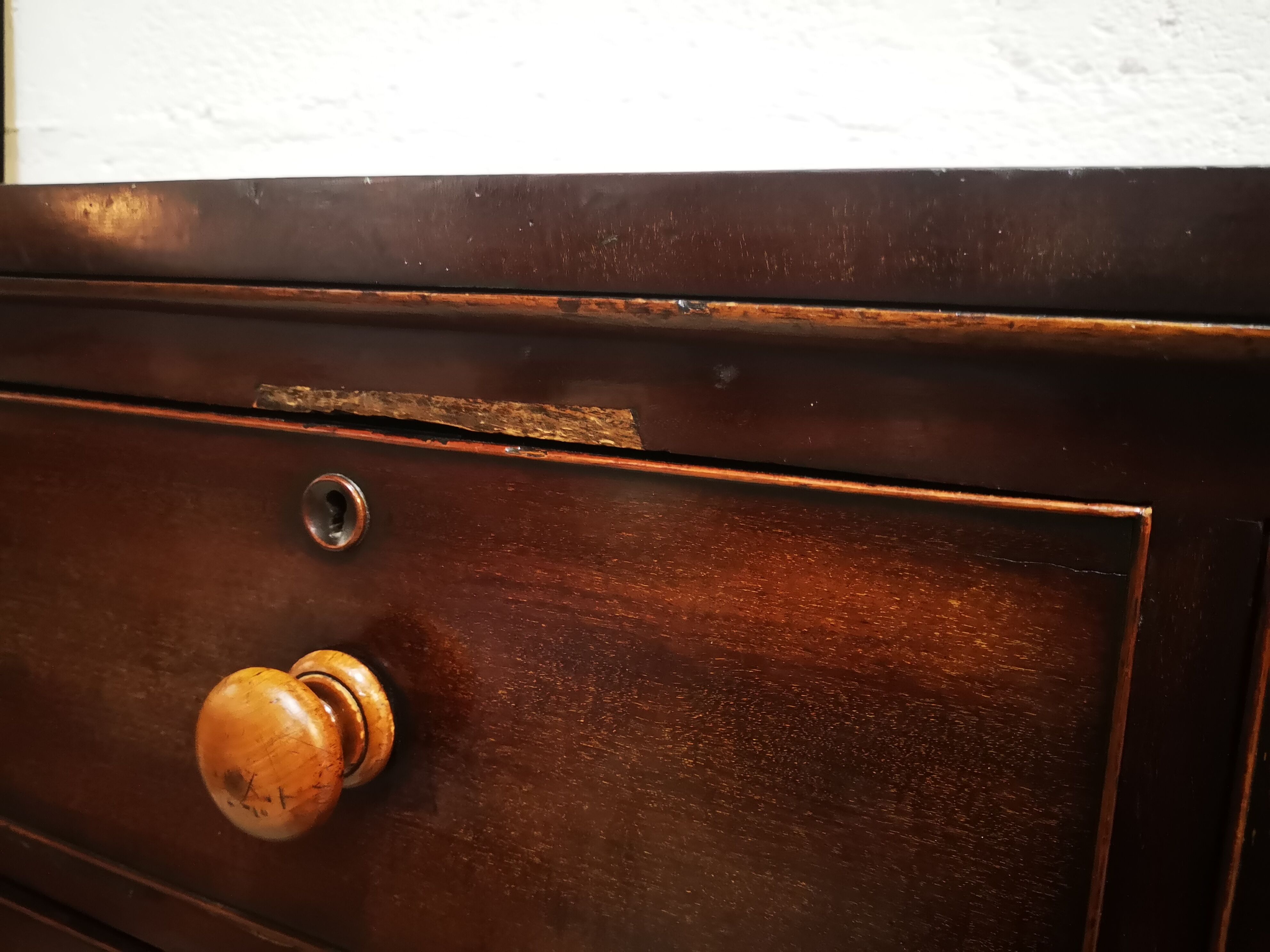 Ancient English dresser