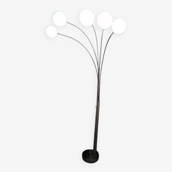 Floor lamp ARC Lily of the valley 80s