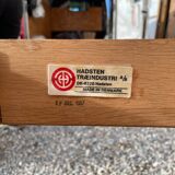 Vintage Andreas Hansen desk for Hadsten Træindustri, Denmark.