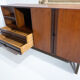 Mid-Century Modern Italian Sofa with Built-in Sideboard, Italy, 1960s