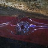 Large crystal center table cut