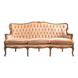 Canapé ancien, baroque style Louis XV