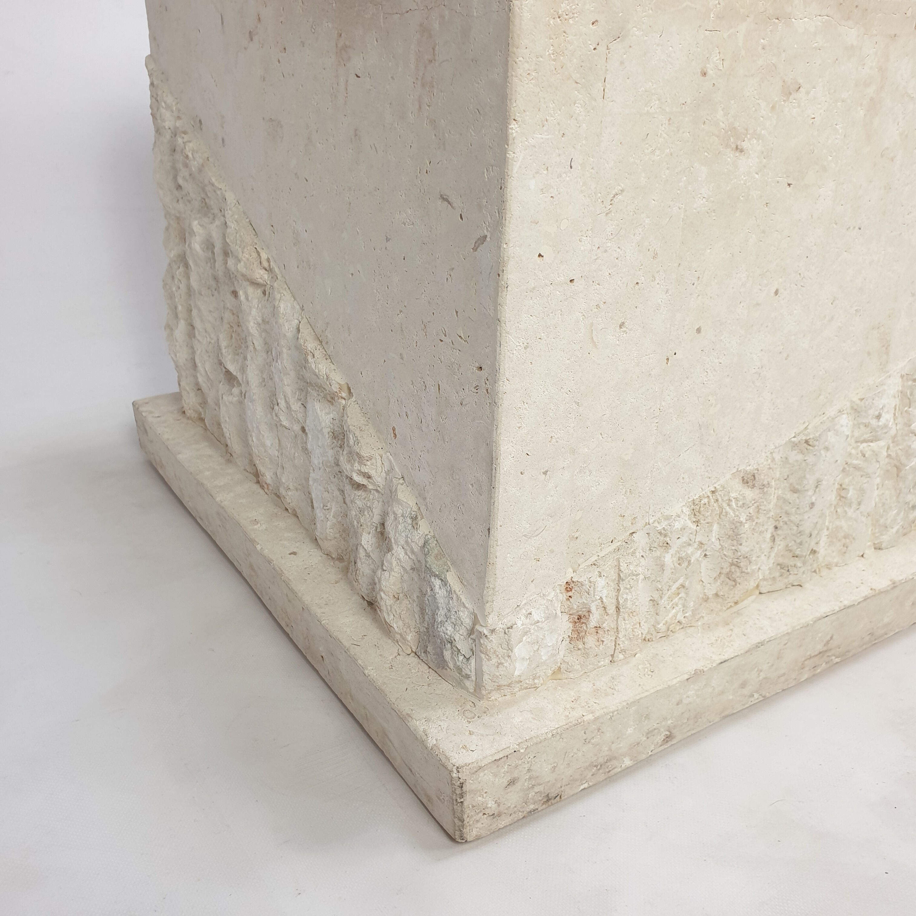 Magnussen Ponte Mactan Stone Coffee Table, 1980s