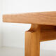 Restored oak dining table