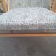 Fauteuil pied compas scandinave