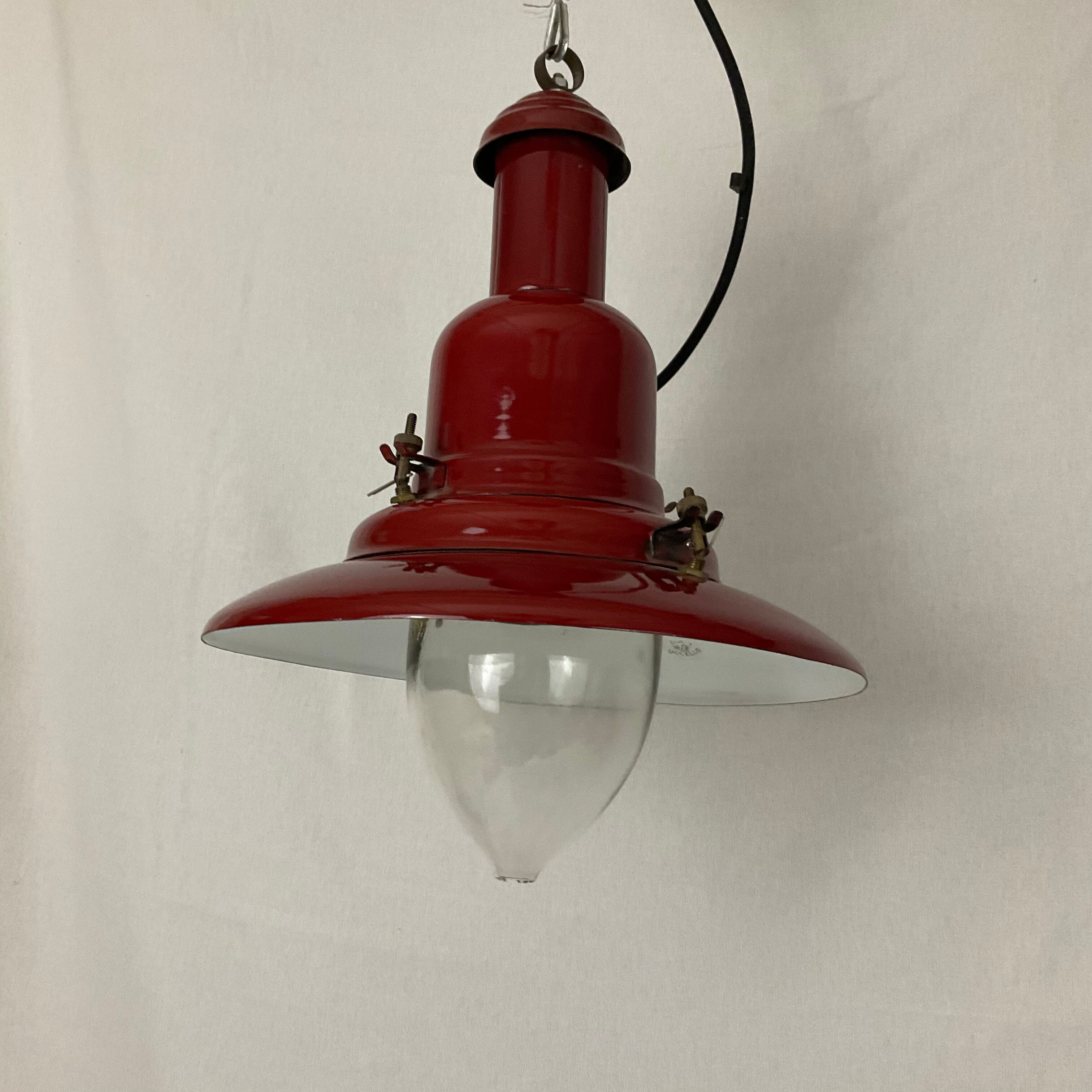 Hanging lamp uccello red style fishing lamp