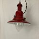 Suspension uccello rouge style lampe pecheur