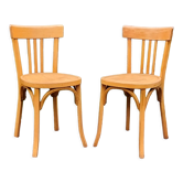 2 chaises Baumann n°43 années 60