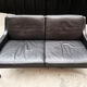 Canapé et 2 fauteuils scandinaves en cuir