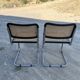 Pair of chairs Cesca Marcel Breuer