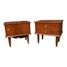 Pair of bedside tables Italy 1960s