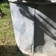 Baignoire en zinc ancienne