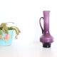 Purple opaline vase