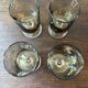 4 verres à pied luminarc vintage modèle Suède